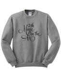 Bruno Mars "24k Magic in the Air" Crewneck Sweatshirt