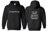 Jonas Brothers "JoBros // The One Where The Band Gets Back Together - Front & Back" Hoodie Sweatshirt