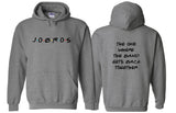 Jonas Brothers "JoBros // The One Where The Band Gets Back Together - Front & Back" Hoodie Sweatshirt