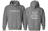 Jonas Brothers "JoBros // The One Where The Band Gets Back Together - Front & Back" Hoodie Sweatshirt