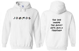 Jonas Brothers "JoBros // The One Where The Band Gets Back Together - Front & Back" Hoodie Sweatshirt