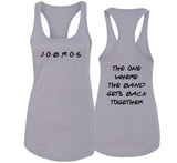 Jonas Brothers "JoBros // The One Where The Band Gets Back Together - Front & Back" Racerback Tank Top