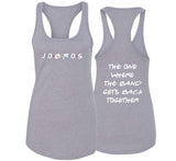 Jonas Brothers "JoBros // The One Where The Band Gets Back Together - Front & Back" Racerback Tank Top