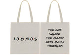 Jonas Brothers "JoBros // The One Where The Band Gets Back Together - Front & Back" Tote Bag