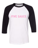 5SOS 5 Seconds of Summer "Five Sauce" Baseball Tee