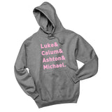 5SOS 5 Seconds of Summer "Luke & Calum & Ashton & Michael." Hoodie Sweatshirt