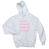 5SOS 5 Seconds of Summer "Luke & Calum & Ashton & Michael." Hoodie Sweatshirt