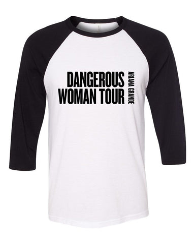 Ariana Grande "Dangerous Woman Tour" Baseball Tee