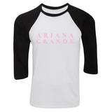 Ariana Grande "Logo" Baseball Tee