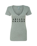 Ariana Grande "Logo" V-Neck T-Shirt