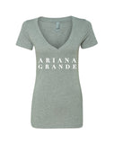 Ariana Grande "Logo" V-Neck T-Shirt