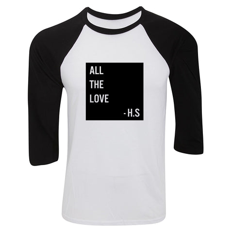 Harry Styles "All The Love - H.S Box" Baseball Tee