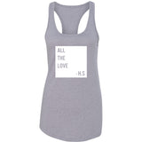 Harry Styles "All The Love - H.S Box" Racerback Tank Top