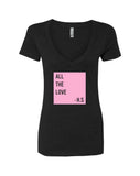 Harry Styles "All The Love - H.S Box" V-Neck T-Shirt