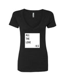 Harry Styles "All The Love - H.S Box" V-Neck T-Shirt