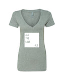 Harry Styles "All The Love - H.S Box" V-Neck T-Shirt