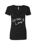 Harry Styles "All The Love Autograph" V-Neck T-Shirt