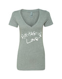 Harry Styles "All The Love Autograph" V-Neck T-Shirt