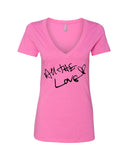 Harry Styles "All The Love Autograph" V-Neck T-Shirt