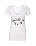 Harry Styles "All The Love Autograph" V-Neck T-Shirt