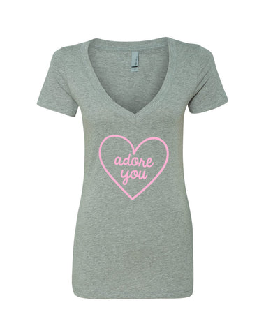 Harry Styles "Adore You Heart" V-Neck T-Shirt