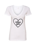 Harry Styles "Adore You Heart" V-Neck T-Shirt