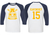 To All The Boys I Loved Before "Adler High Lacrosse / Kavinsky 15 BACK" Baseball Tee