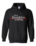 Grey's Anatomy "It's a Beautiful Day to Save Lives" Hoodie Sweatshirt