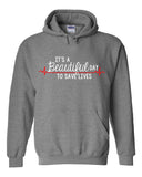 Grey's Anatomy "It's a Beautiful Day to Save Lives" Hoodie Sweatshirt