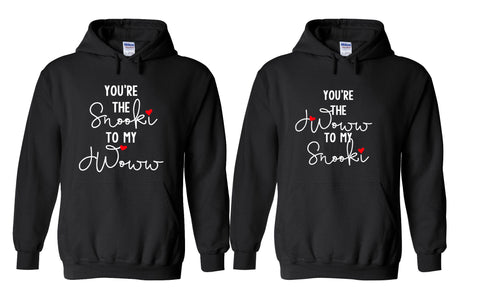 Jersey Shore "You're the Snooki to my JWoww / You're the JWoww to my Snooki" Hoodie Sweatshirt