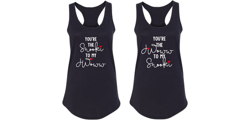Jersey Shore "You're the Snooki to my JWoww / You're the JWoww to my Snooki" Racerback Tank Top