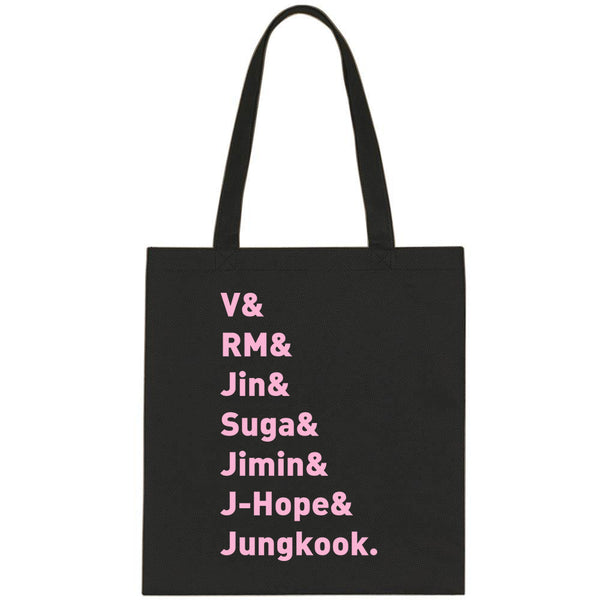 BTS Kpop Tote Bag KPOP Jimin Jungkook RM V Jhope Jin -  Sweden