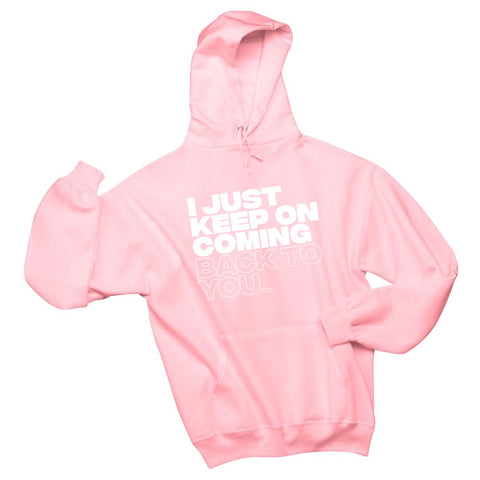 Louis Tomlinson / Bebe Rexha "I just keep on coming back to you" Unisex Adult Hoodie Sweatshirt