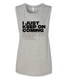 Louis Tomlinson / Bebe Rexha "I just keep on coming back to you" Muscle Tee