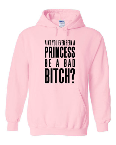 Ariana Grande "Bad Decisions / Ain't You Ever Seen a Princess be a Bad Bitch?" Hoodie Sweatshirt
