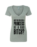 Ariana Grande "Bad Decisions / Ain't You Ever Seen a Princess be a Bad Bitch?" V-Neck T-Shirt