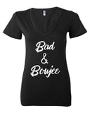 Bad & Boujee V-Neck T-Shirt