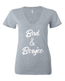 Bad & Boujee V-Neck T-Shirt