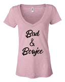 Bad & Boujee V-Neck T-Shirt