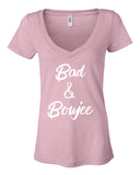 Bad & Boujee V-Neck T-Shirt