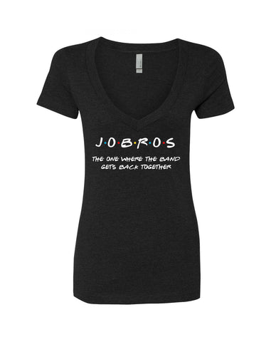 Jonas Brothers "JoBros // The One Where The Band Gets Back Together" V-Neck T-Shirt