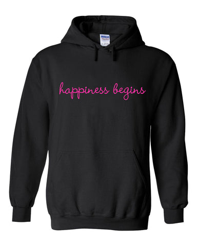 Jonas Brothers "Happiness Begins (Script)" (Sizes 2XL - 5XL) Hoodie Sweatshirt