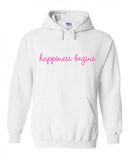 Jonas Brothers "Happiness Begins (Script)" (Sizes 2XL - 5XL) Hoodie Sweatshirt