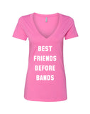 Best Friends Before Bands V-Neck T-Shirt