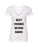 Best Friends Before Bands V-Neck T-Shirt