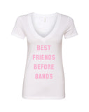 Best Friends Before Bands V-Neck T-Shirt