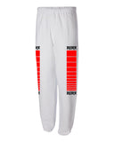 Justin Bieber "Bieber Stadium Tour Red Stripes" Unisex Adult Sweatpants