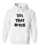 Lizzo "Truth Hurts / 100% That Bitch" Hoodie Sweatshirt