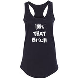 Lizzo "Truth Hurts / 100% That Bitch" Racerback Tank Top