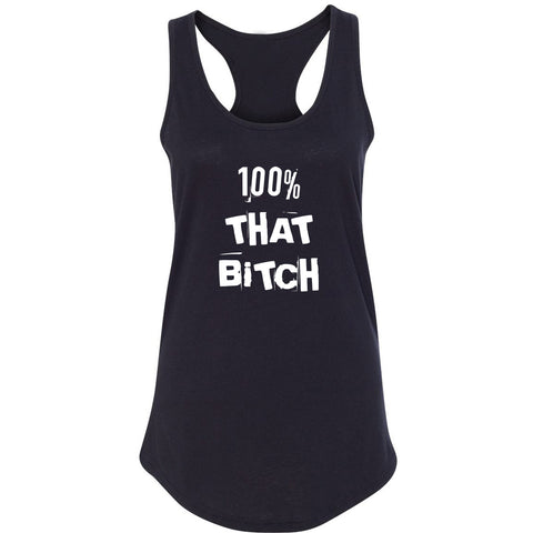 Lizzo "Truth Hurts / 100% That Bitch" Racerback Tank Top